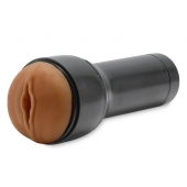 Коричневый мастурбатор-вагина Feel Stroker - Kiiroo - в Коврове купить с доставкой