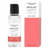 Смазка на силиконовой основе Mixgliss Happy - 50 мл. - Mixgliss - купить с доставкой в Коврове