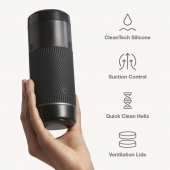 Черный мастурбатор с контролем всасывания Arcwave Pow Stroker - Arcwave - в Коврове купить с доставкой