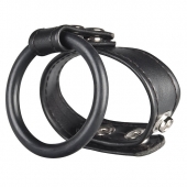 Двойное кольцо выносливости на пенис DUAL STAMINA RING - BlueLine - в Коврове купить с доставкой
