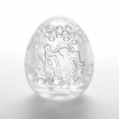 Мастурбатор-яйцо Keith Haring EGG DANCE - Tenga - в Коврове купить с доставкой