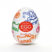 Мастурбатор-яйцо Keith Haring EGG STREET - Tenga - в Коврове купить с доставкой