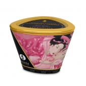 Массажная свеча Rose Petals с ароматом розы - 170 мл. - Shunga - купить с доставкой в Коврове