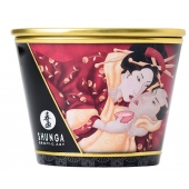 Массажная  свеча Sparkling Strawberry Wine с ароматом клубничного вина - 170 мл. - Shunga - купить с доставкой в Коврове