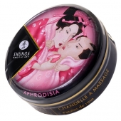 Массажная свеча Rose Petals с ароматом розы - 30 мл. - Shunga - купить с доставкой в Коврове