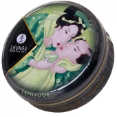 Массажная свеча Exotic Green Tea с ароматом зелёного чая - 30 мл. - Shunga - купить с доставкой в Коврове
