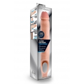 Телесная насадка на пенис 11.5 Inch Cock Sheath Penis Extender - 29,2 см. - Blush Novelties - в Коврове купить с доставкой