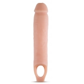 Телесная насадка на пенис 11.5 Inch Cock Sheath Penis Extender - 29,2 см. - Blush Novelties - в Коврове купить с доставкой