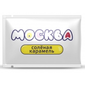 Универсальная смазка с ароматом солёной карамели  Москва Вкусная  - 10 мл. - Москва - купить с доставкой в Коврове
