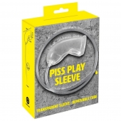 Прозрачная насадка на пенис Piss Play Sleeve для игр с мочеиспусканием - Orion - купить с доставкой в Коврове