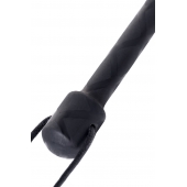 Чёрный стек с фигуркой леопарда на наконечнике - 21 см. - ToyFa - купить с доставкой в Коврове