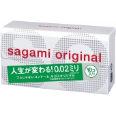 Ультратонкие презервативы Sagami Original 0.02 - 10 шт. - Sagami - купить с доставкой в Коврове