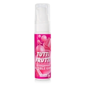 Интимный гель на водной основе Tutti-Frutti Bubble Gum - 30 гр. - Биоритм - купить с доставкой в Коврове