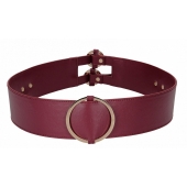 Бордовый ремень Halo Waist Belt - размер L-XL - Shots Media BV - купить с доставкой в Коврове