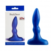 Синий анальный стимулятор Beginners p-spot massager - 11 см. - Lola Games - в Коврове купить с доставкой