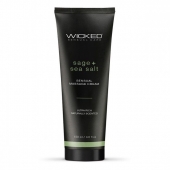 Массажный легкий крем WICKED Sage plus Sea Salt - 120 мл. - Wicked - купить с доставкой в Коврове