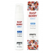 Возбуждающий гель Raspberry Mint с ароматом малины и мяты - 15 мл. - Exsens - купить с доставкой в Коврове