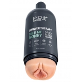 Телесный мастурбатор-вагина Shower Therapy Milk Me Honey - Pipedream - в Коврове купить с доставкой