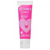 Возбуждающий гель на водно-силиконовой основе Cosmo Vibro с ароматом земляники - 50 гр. - Биоритм - купить с доставкой в Коврове