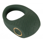 Зеленое эрекционное виброкольцо Luxurious Vibro Cock Ring - Orion - в Коврове купить с доставкой