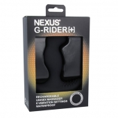 Черный вибромассажер простаты Nexus G-Rider+ - 12,6 см. - Nexus Range - в Коврове купить с доставкой