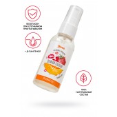 Съедобная гель-смазка Yovee «Двойной соблазн» с Д-пантенолом и вкусом клубники и дыни - 50 мл. - ToyFa - купить с доставкой в Коврове