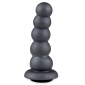 Серая насадка-ёлочка PLATINUM 4,5’’ - 12,5 см. - LOVETOY (А-Полимер) - купить с доставкой в Коврове