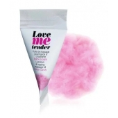 Съедобное согревающее массажное масло Love Me Tender Cotton Candy с ароматом сладкой ваты - 10 мл. - Love to Love - купить с доставкой в Коврове