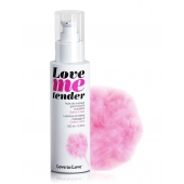 Съедобное согревающее массажное масло Love Me Tender Cotton Candy с ароматом сладкой ваты - 100 мл. - Love to Love - купить с доставкой в Коврове