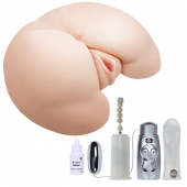 Вибрирующий мастурбатор-попка с ротацией и пультом управления - Baile - в Коврове купить с доставкой