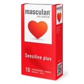 Презервативы Masculan Sensitive plus - 10 шт. - Masculan - купить с доставкой в Коврове