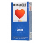 Презервативы с пупырышками Masculan Dotted - 10 шт. - Masculan - купить с доставкой в Коврове