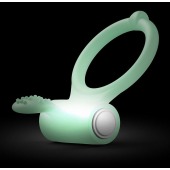 Светящееся в темноте эрекционное виброкольцо Power Clit - Dorcel - в Коврове купить с доставкой