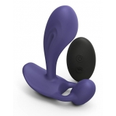 Темно-синий вибромассажер Witty P G Vibrator with Remote Control - Love to Love - в Коврове купить с доставкой