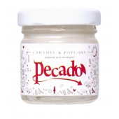 Массажная свеча Caramel   Popcorn - 35 мл. - Pecado - купить с доставкой в Коврове