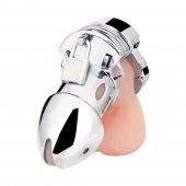 Клетка на пенис из металла Obedience Cock Cage - BlueLine - купить с доставкой в Коврове