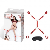 Красная фиксация на матрас Classic Bedspreader - Lux Fetish - купить с доставкой в Коврове