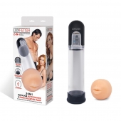 Автоматическая вакуумная помпа-мастурбатор Blowjob Auto Sucker Penis Enlarger Pump - Lux Fetish - в Коврове купить с доставкой