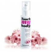 Силиконовый лубрикант 2-в-1 Touch My Body с ароматом вишнёвого цвета - 100 мл. - Love to Love - купить с доставкой в Коврове