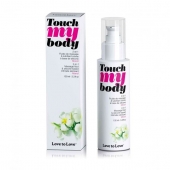 Силиконовый лубрикант 2-в-1 Touch My Body с ароматом моной - 100 мл. - Love to Love - купить с доставкой в Коврове