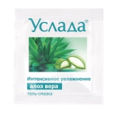 Гель-смазка «Услада с алоэ» - 3 гр. - Биоритм - купить с доставкой в Коврове