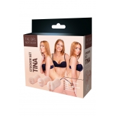 Набор из 3 мастурбаторов The Girl Next Door Tina - Dream Toys - в Коврове купить с доставкой