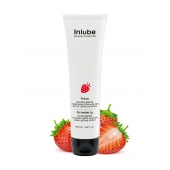 Лубрикант на водной основе Nuei Inlube с алоэ вера и ароматом клубники - 100 мл. - Nuei cosmetics - купить с доставкой в Коврове