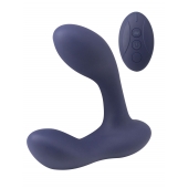 Синий массажер простаты с двумя моторами P-Bliss - Lola Games - в Коврове купить с доставкой