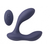 Синий массажер простаты с двумя моторами P-Bliss - Lola Games - в Коврове купить с доставкой