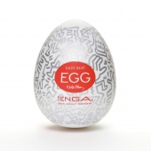 Мастурбатор-яйцо Keith Haring EGG PARTY - Tenga - в Коврове купить с доставкой