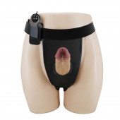 Полый вибрострапон на регулируемых трусиках Draven - 17,5 см. - Baile - купить с доставкой в Коврове