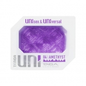 Фиолетовый мастурбатор-стимулятор Tenga Uni Amethyst - Tenga - в Коврове купить с доставкой