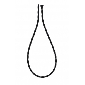 Черный уретральный массажер Glide Small - 30 см. - Lola Games - купить с доставкой в Коврове