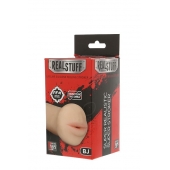 Нежный мастурбатор-ротик REALSTUFF 5INCH MASTURBATOR BJ - Dream Toys - в Коврове купить с доставкой